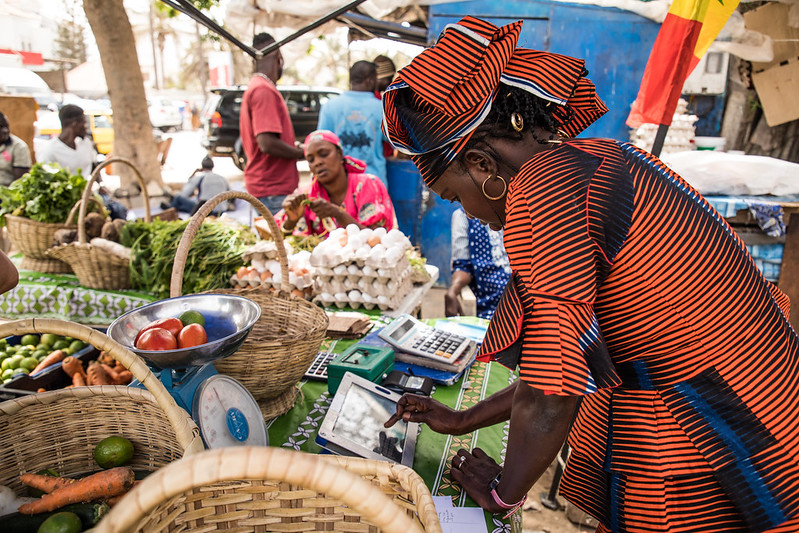 Market in Senegal